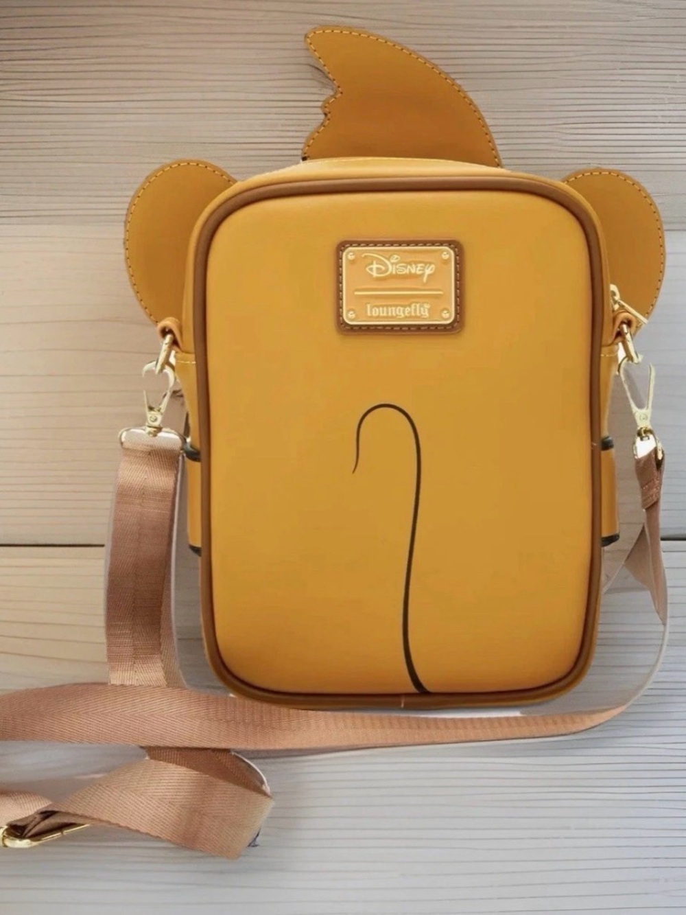 NEW Loungefly Disney Cinderella 75th Anniversary Crossbody Bag Gus Crossbuddies - Picture 4 of 6